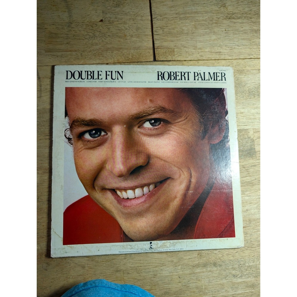 Robert Palmer Double Fun Vinyl LP 1978 Island Records ILPS 9476 Rock Album